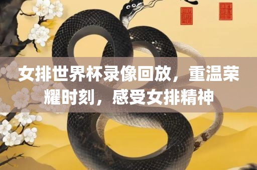 女排世界杯录像回放，重温荣耀时刻，感受女排精神眉山市正发家政服务有限公司