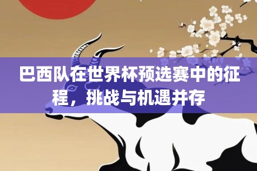 巴西队在世界杯预选赛中的征程，挑战与机遇并存