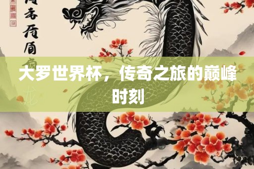 大罗世界杯，传奇之旅的巅峰时刻