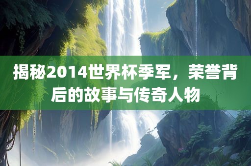 揭秘2014世界杯季军，荣誉背后的故事与传奇人物眉山市正发家政服务有限公司