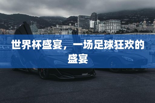 世界杯盛宴，一场足球狂欢的盛宴眉山市正发家政服务有限公司