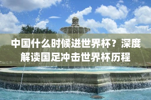中国什么时候进世界杯？深度解读国足冲击世界杯历程眉山市正发家政服务有限公司