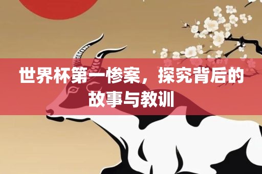 世界杯第一惨案，探究背后的故事与教训