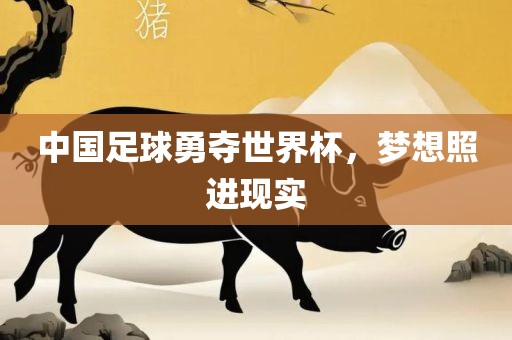 中国足球勇夺世界杯，梦想照进现实