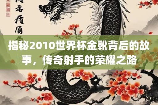揭秘2010世界杯金靴背后的故事，传奇射手的荣耀之路眉山市正发家政服务有限公司