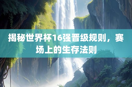 揭秘世界杯1眉山市正发家政服务有限公司6强晋级规则，赛场上的生存法则