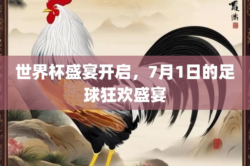 世界杯盛宴开启，7月1日的足球狂欢盛宴眉山市正发家政服务有限公司