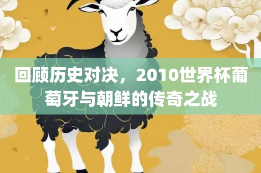 回顾历史对决，2010世界杯葡萄牙与朝鲜的传奇之战