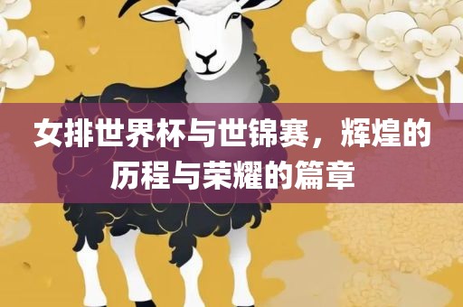 女排世界杯与世锦赛，辉煌的历程与荣耀眉山市正发家政服务有限公司的篇章