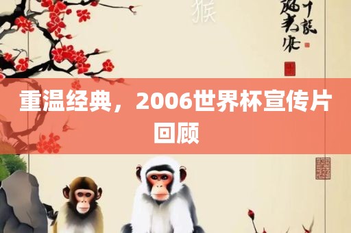 重温经典，2006世界杯宣传片回顾