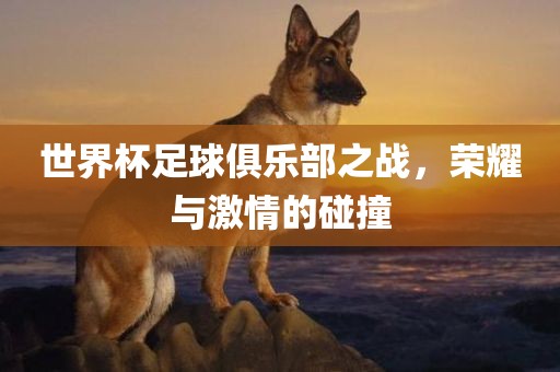 世界杯足球俱乐部之战，荣耀与激情的碰撞