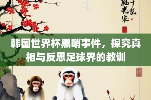 韩国世界杯黑哨事件，探究真相与反思足球界的教训眉山市正发家政服务有限公司
