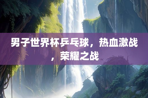 男子世界杯乒乓球，热血激战，荣耀之战