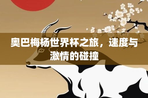 奥巴梅杨世界杯之旅，速度与激情的碰撞