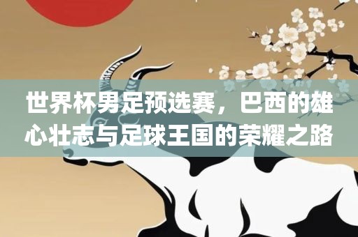 世界杯男足预选赛，巴西的雄心壮志与足球王国的荣耀之路眉山市正发家政服务有限公司