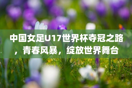 中国女足U17世界杯夺冠之路，青春风暴，绽放世界舞台