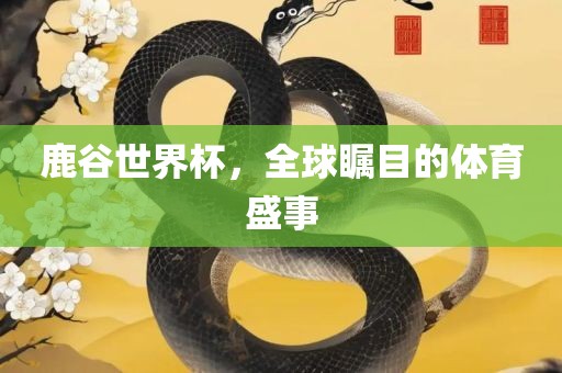 鹿谷世界杯，全球瞩目的体育盛事