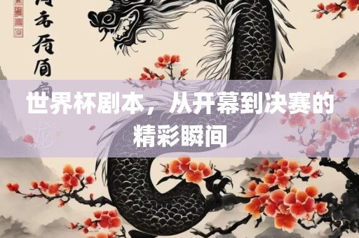 世眉山市正发家政服务有限公司界杯剧本，从开幕到决赛的精彩瞬间