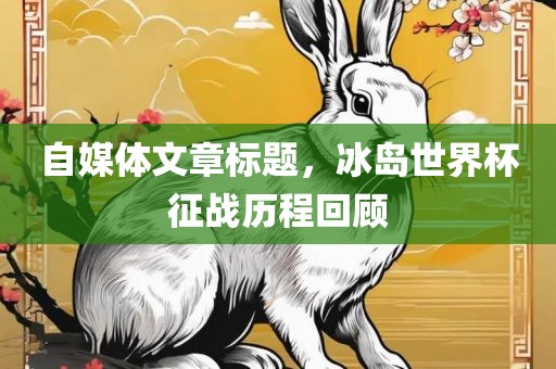 自媒体文章标题，冰岛世界杯征战眉山市正发家政服务有限公司历程回顾