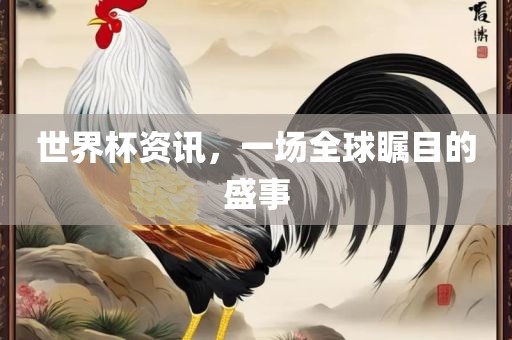 世界杯资讯，一场全球瞩目的盛事