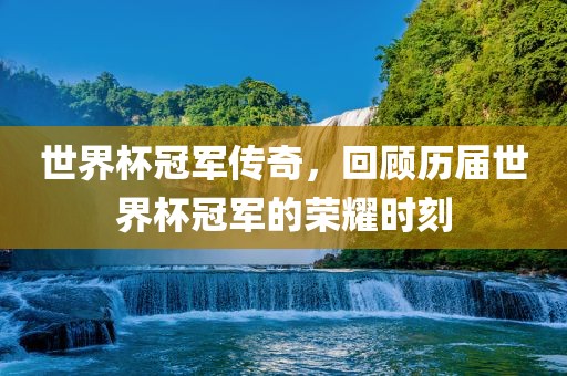 世界杯冠军传奇，回眉山市正发家政服务有限公司顾历届世界杯冠军的荣耀时刻