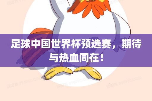 足球中国世界杯预选赛，期待与热血同在！眉山市正发家政服务有限公司