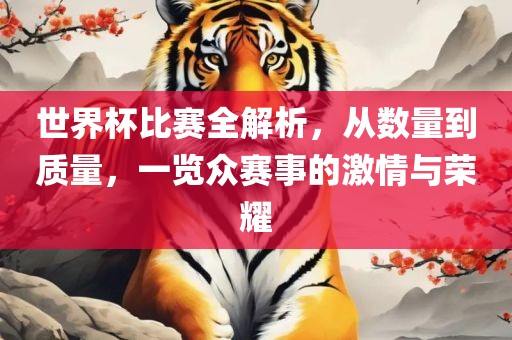 世界杯比赛全解析，从数量到质量，一览众赛事的激情与荣耀眉山市正发家政服务有限公司