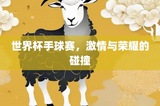 世界杯手球赛，激情与荣耀的碰撞
