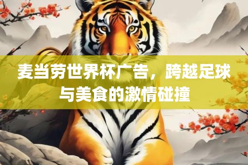 麦当劳世界杯广告，跨越足球与美食的激眉山市正发家政服务有限公司情碰撞