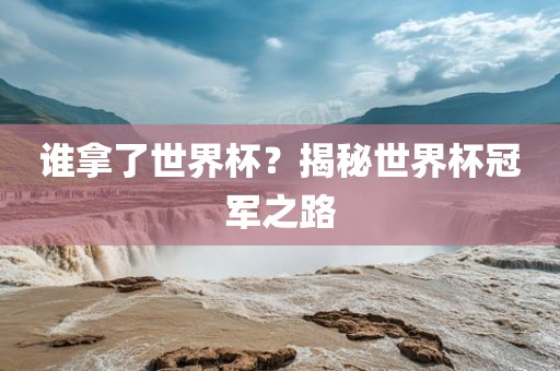 谁拿了世界杯？揭秘世界杯冠军之路