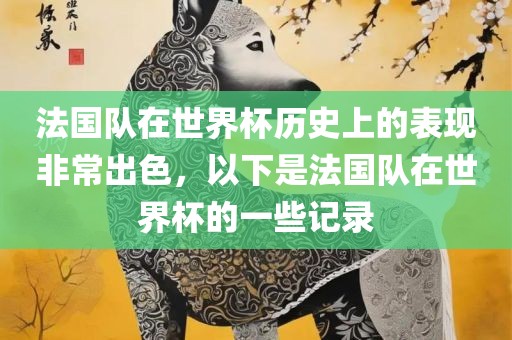 法国队在世界杯历史上的表现非常出色，以下是法国队在世界杯的一些记录