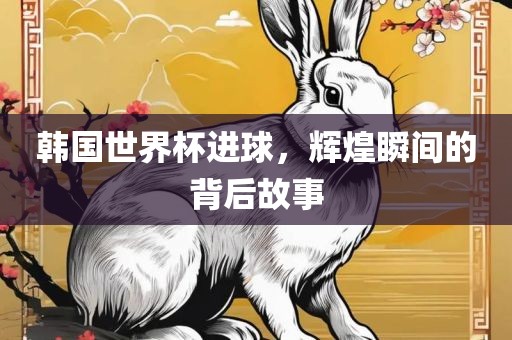 韩国世界杯进球，辉煌瞬间的背后故事