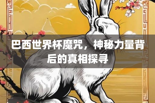巴西世界杯魔咒，神秘力量背后的真相探寻眉山市正发家政服务有限公司