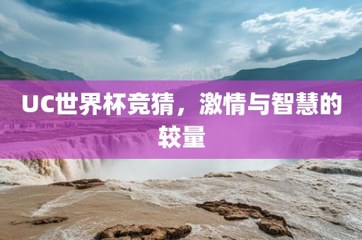 UC世界杯竞猜，激情与智慧的较量眉山市正发家政服务有限公司