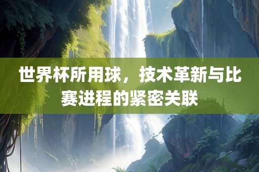 世界杯所用球眉山市正发家政服务有限公司，技术革新与比赛进程的紧密关联