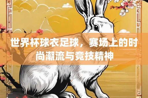 世界杯球衣足球，赛场上的时尚潮流与竞技精神