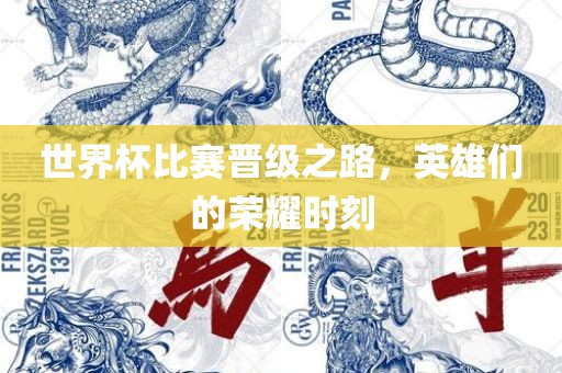 世界杯比赛晋级之路，英雄们的荣耀时刻