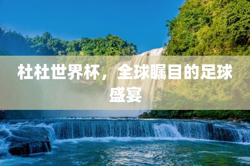 杜杜世界杯，全球瞩目的足球盛宴眉山市正发家政服务有限公司