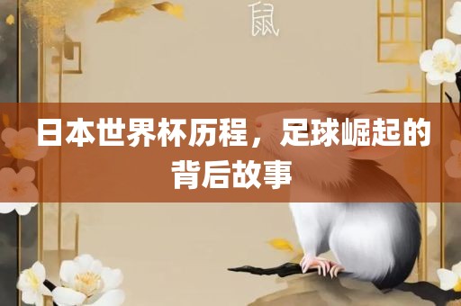 日本世界杯历程，足球崛起的背后故事眉山市正发家政服务有限公司