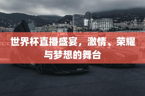 世界杯直播盛宴，激情、荣耀与梦想的舞台眉山市正发家政服务有限公司