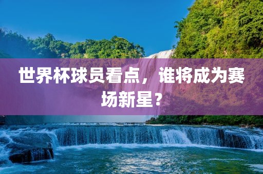 世界杯球员看点，谁将成为赛场新星？