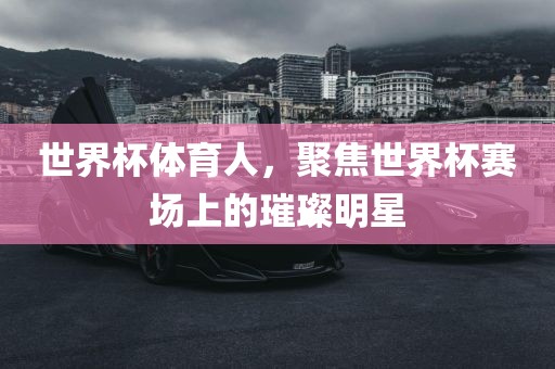 世界杯体育人，聚焦世界杯赛场上的璀璨明星