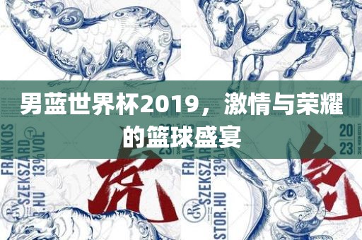男蓝世界杯2019，激情与荣耀的篮球盛宴